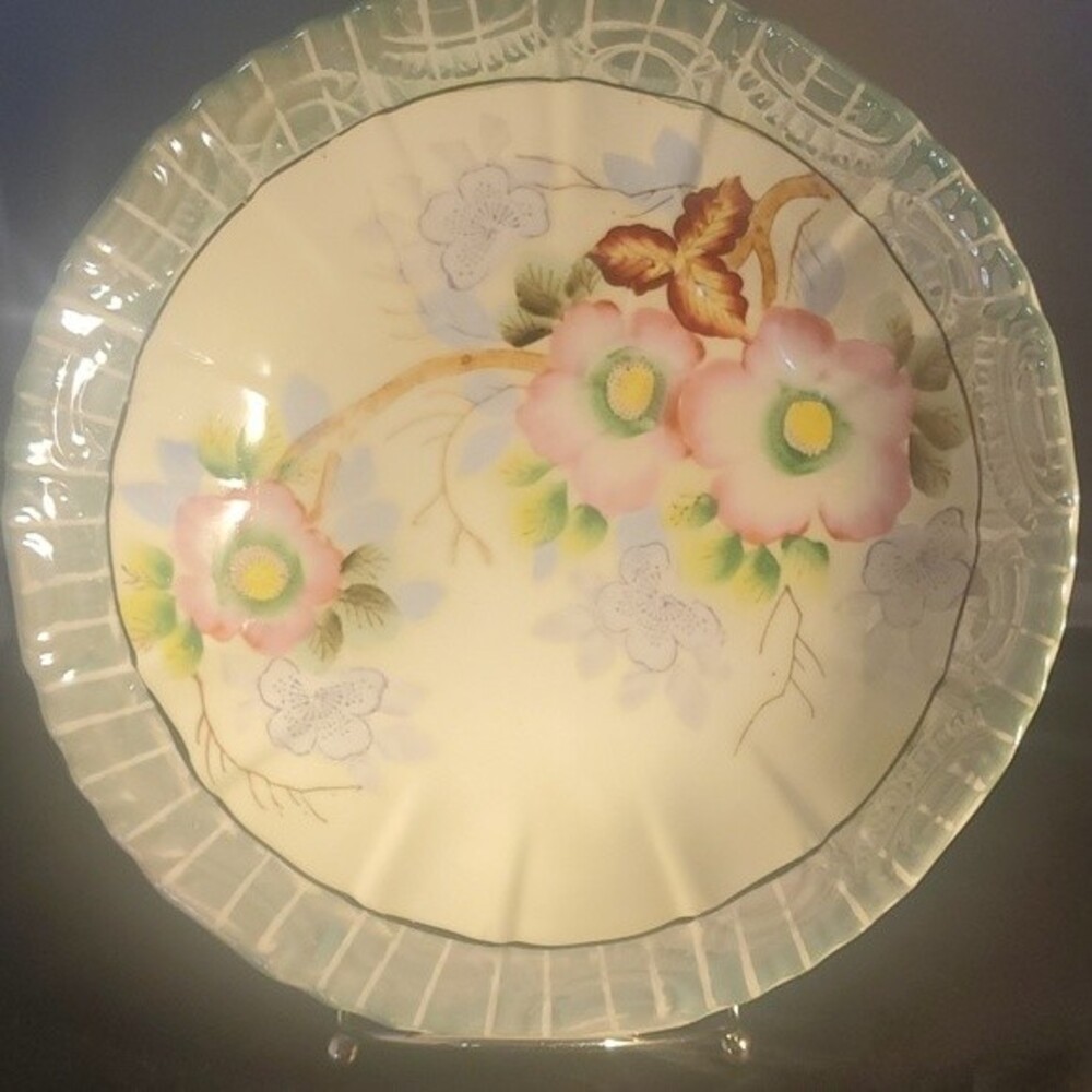 Handpainted Bowl Dish Made in Japan MCM